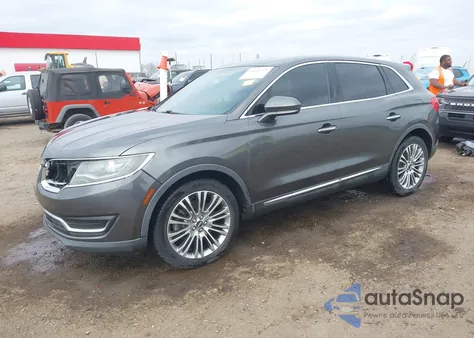 2017 Lincoln Mkx Reserve from USA, damaged, VIN 2LMPJ6LR4HBL15421